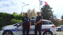 Les policiers du Sud