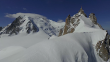 Sur les Alpes perchées